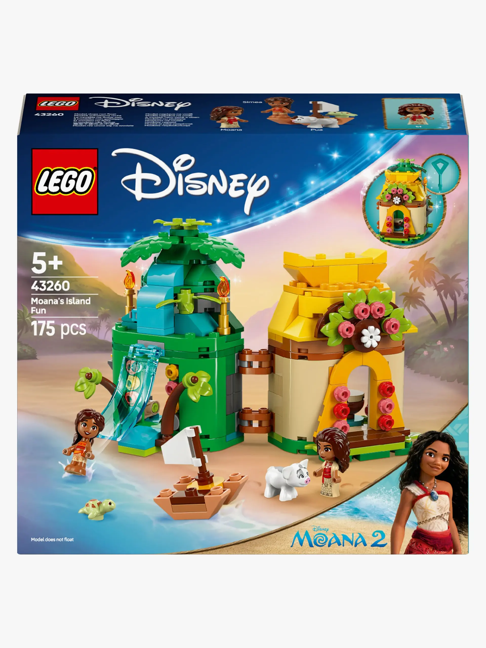 LEGO Disney Princess 43260 Vaianas ø-sjov